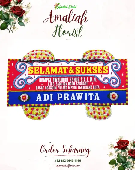 Papan Bunga Ucapan Selamat Goyage